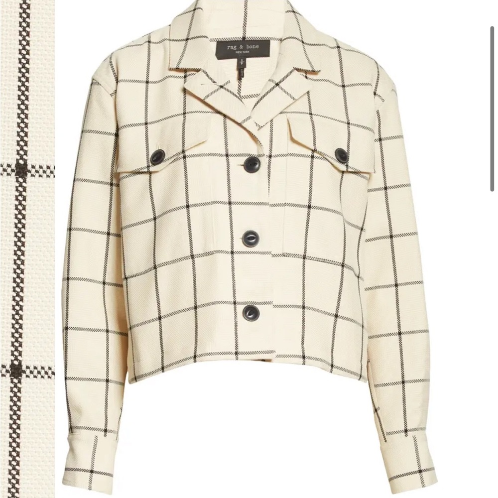 Rag & Bone Jessie Plaid Shirt Jacket